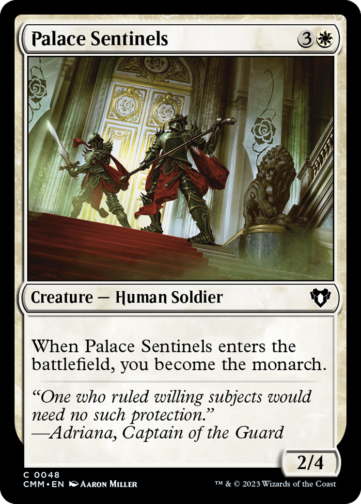 Palace Sentinels [Commander Masters] | Galactic Gamez