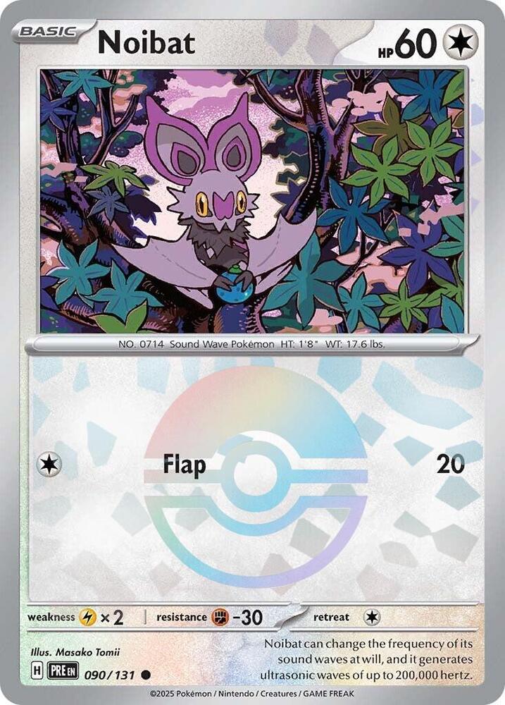 Noibat (090/131) (Poke Ball Pattern) [Scarlet & Violet: Prismatic Evolutions] | Galactic Gamez