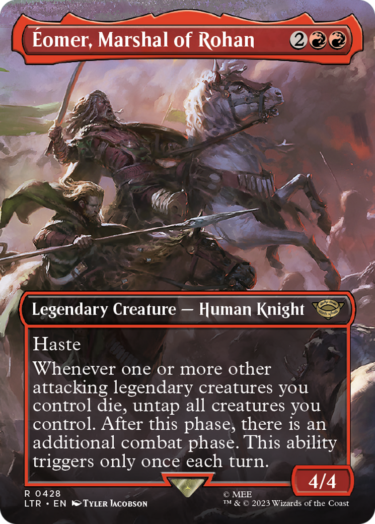 Eomer, Marshal of Rohan (Borderless Alternate Art) [The Lord of the Rings: Tales of Middle-Earth] | Galactic Gamez