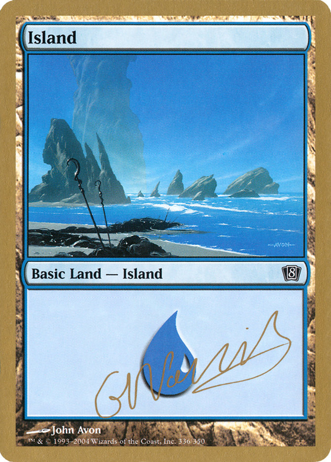 Island (gn336) (Gabriel Nassif) [World Championship Decks 2004] | Galactic Gamez