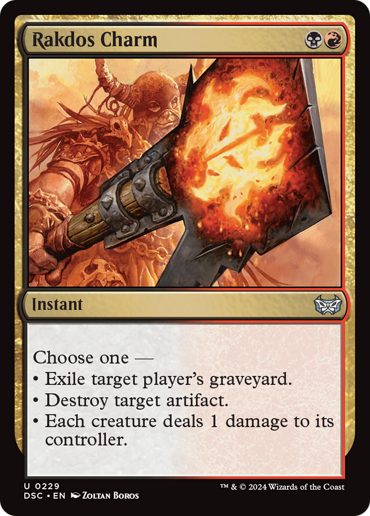 Rakdos Charm [Duskmourn: House of Horror Commander] | Galactic Gamez