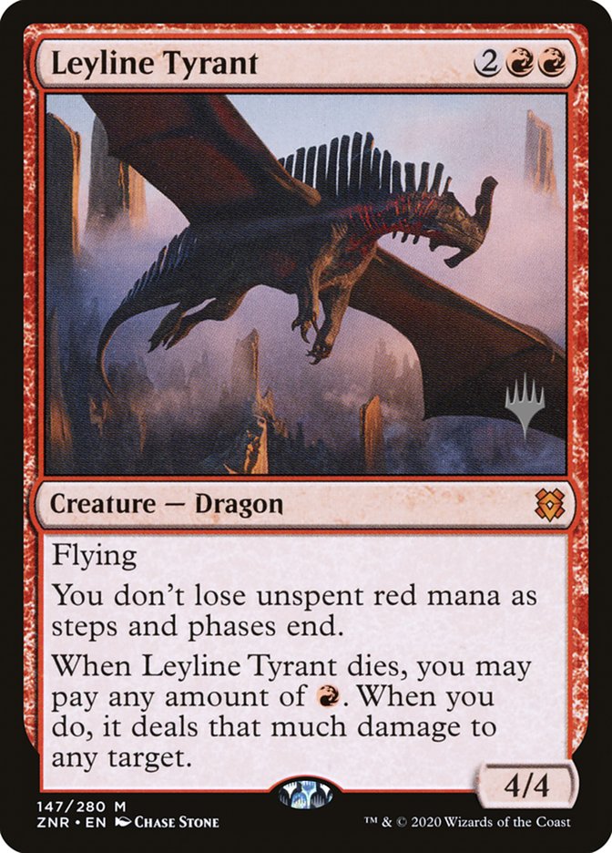 Leyline Tyrant (Promo Pack) [Zendikar Rising Promos] | Galactic Gamez