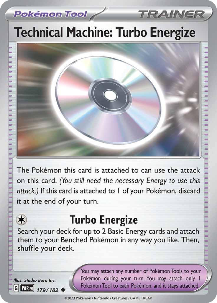 Technical Machine: Turbo Energize (179/182) [Scarlet & Violet: Paradox Rift] | Galactic Gamez