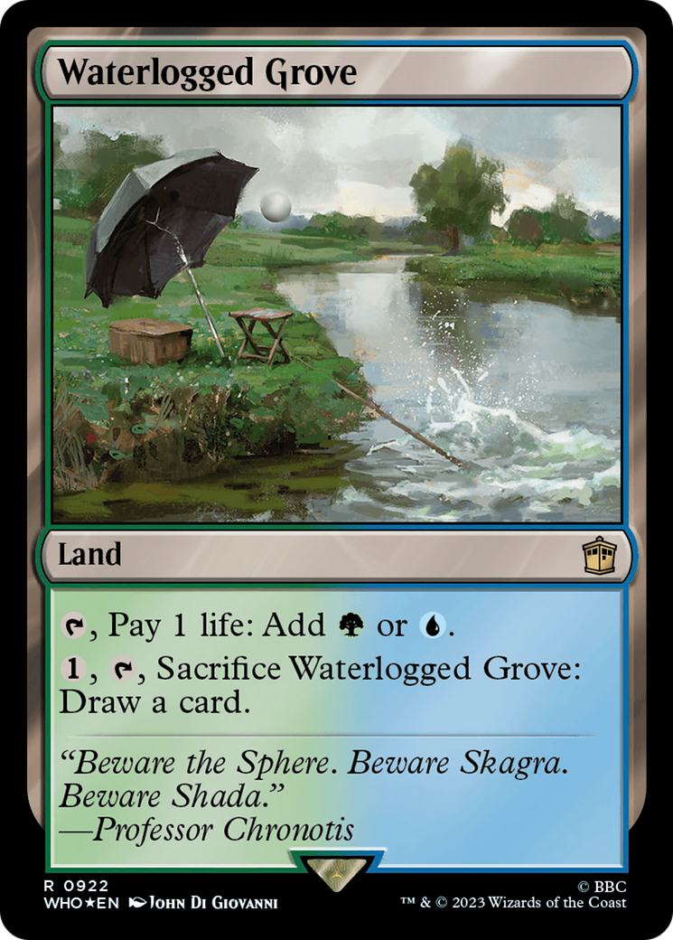 Waterlogged Grove (Surge Foil) [Doctor Who] | Galactic Gamez