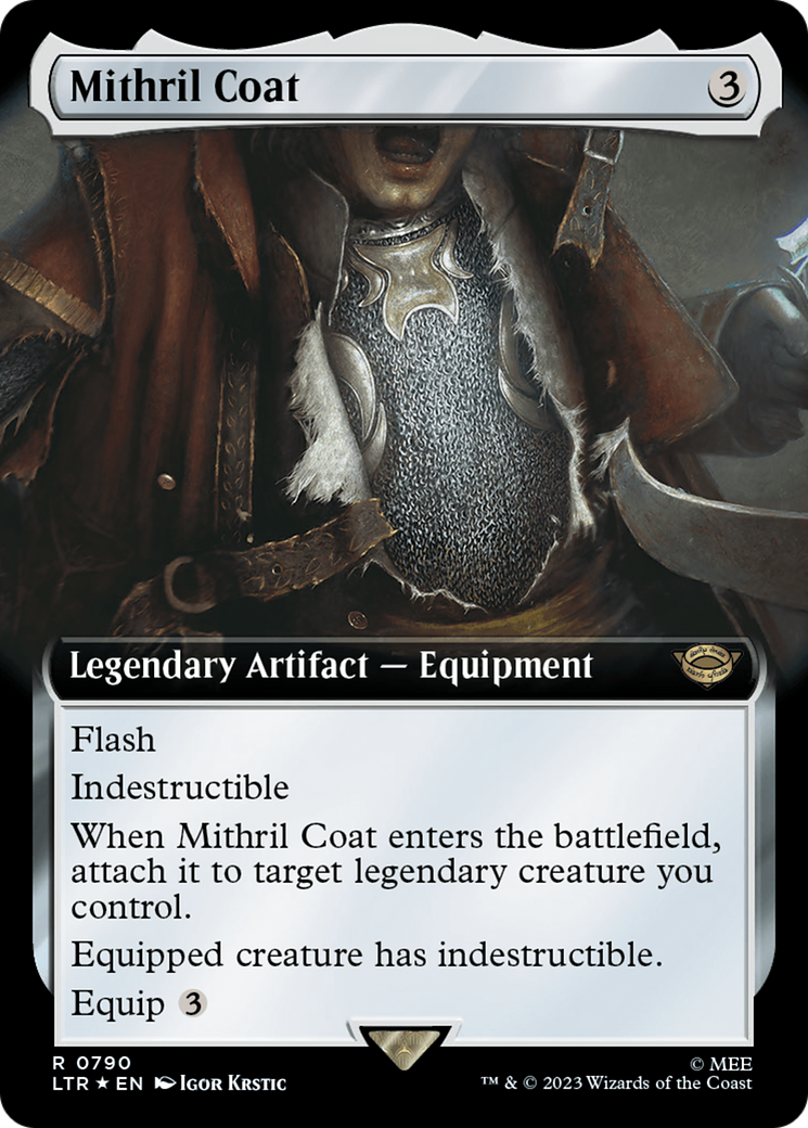 Mithril Coat (Extended Art) (Surge Foil) [The Lord of the Rings: Tales of Middle-Earth] | Galactic Gamez