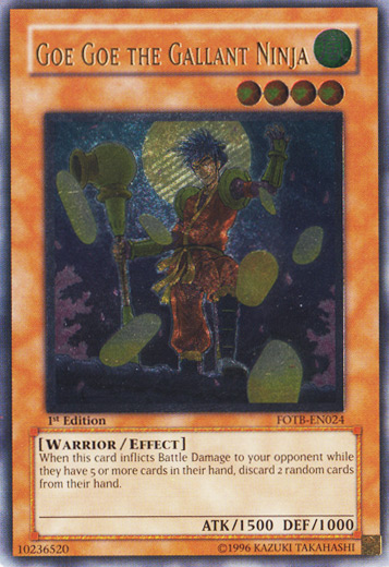 Goe Goe the Gallant Ninja [FOTB-EN024] Ultimate Rare | Galactic Gamez