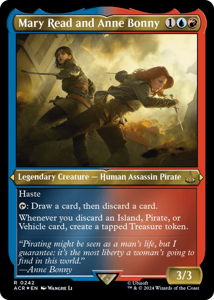 Mary Read and Anne Bonny (Foil Etched) [Assassin's Creed] | Galactic Gamez