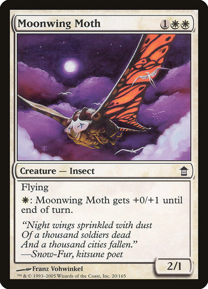 Moonwing Moth [Saviors of Kamigawa] | Galactic Gamez
