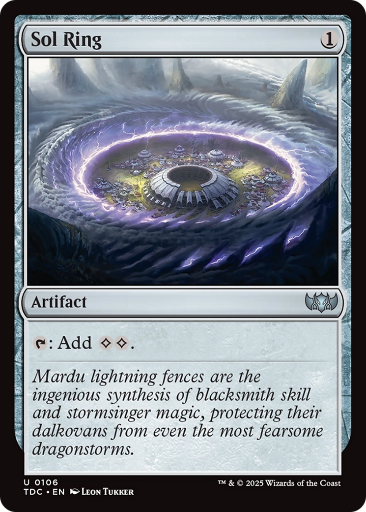 Sol Ring [Tarkir: Dragonstorm Commander] | Galactic Gamez