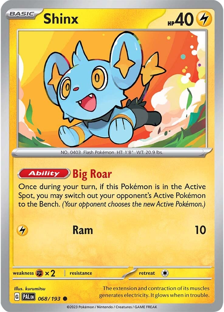 Shinx (068/193) [Scarlet & Violet: Paldea Evolved] | Galactic Gamez