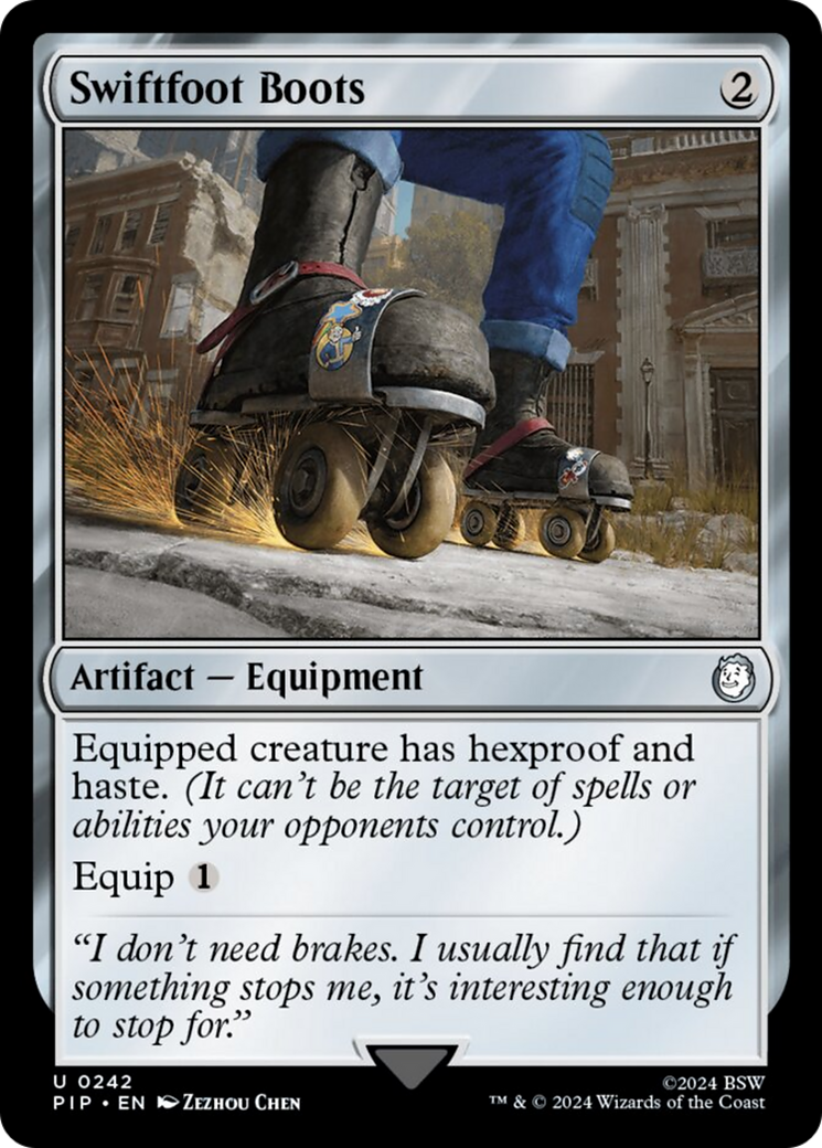 Swiftfoot Boots [Fallout] | Galactic Gamez