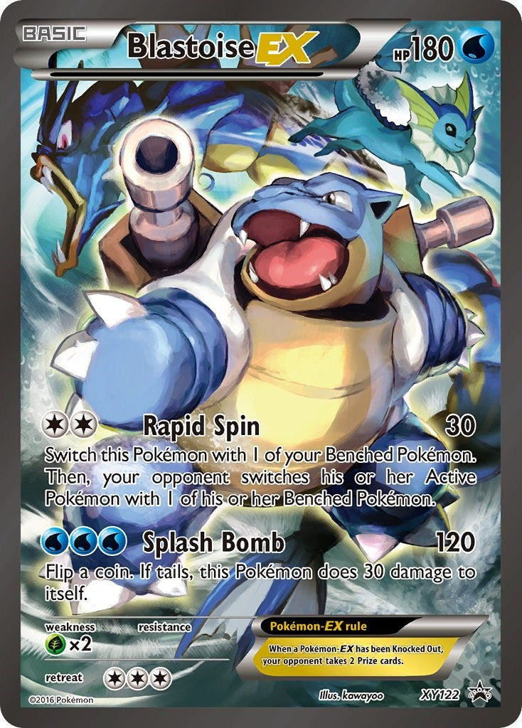 Blastoise EX (XY122) (Jumbo Card) [XY: Black Star Promos] | Galactic Gamez