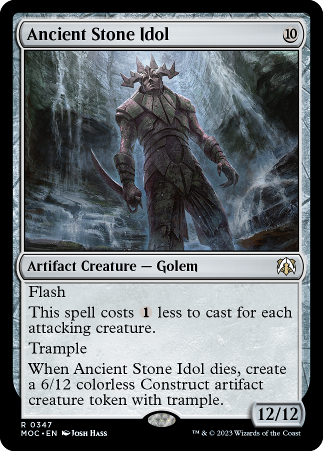 Ancient Stone Idol [March of the Machine Commander] | Galactic Gamez