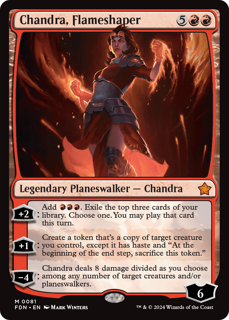 Chandra, Flameshaper [Foundations] | Galactic Gamez