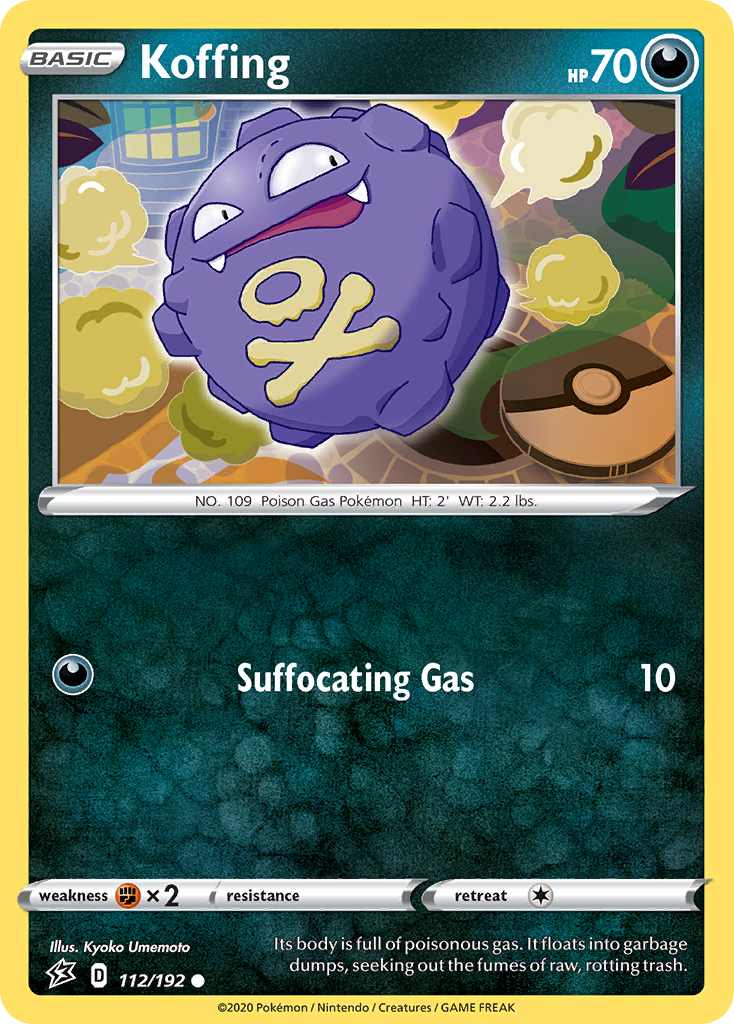 Koffing (112/192) [Sword & Shield: Rebel Clash] | Galactic Gamez