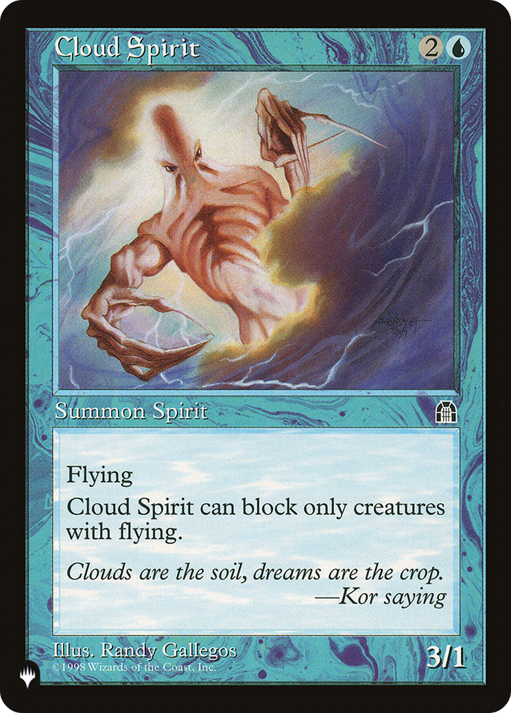 Cloud Spirit [The List] | Galactic Gamez