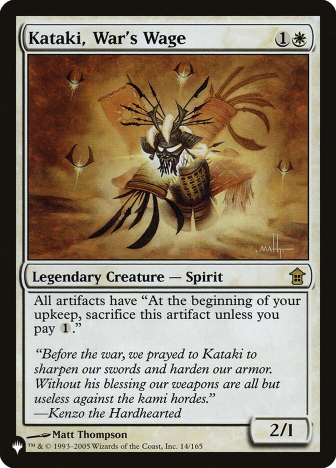 Kataki, War's Wage [The List] | Galactic Gamez