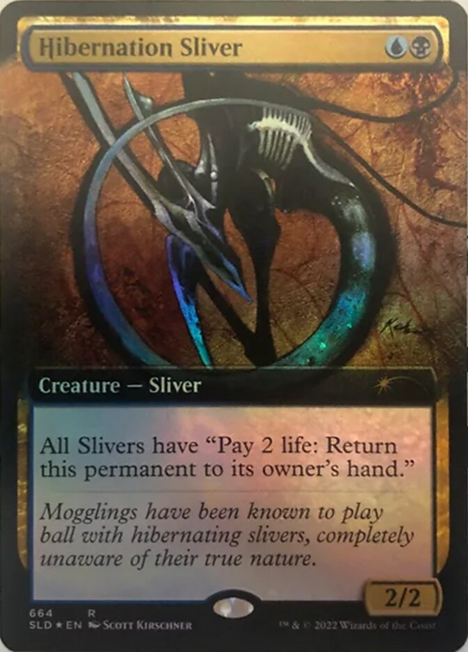 Hibernation Sliver (Extended Art) [Secret Lair Drop Promos] | Galactic Gamez