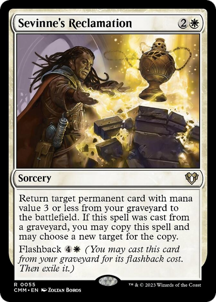 Sevinne's Reclamation [Commander Masters] | Galactic Gamez