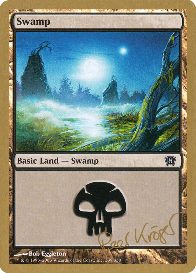 Swamp (pk339) (Peer Kroger) [World Championship Decks 2003] | Galactic Gamez