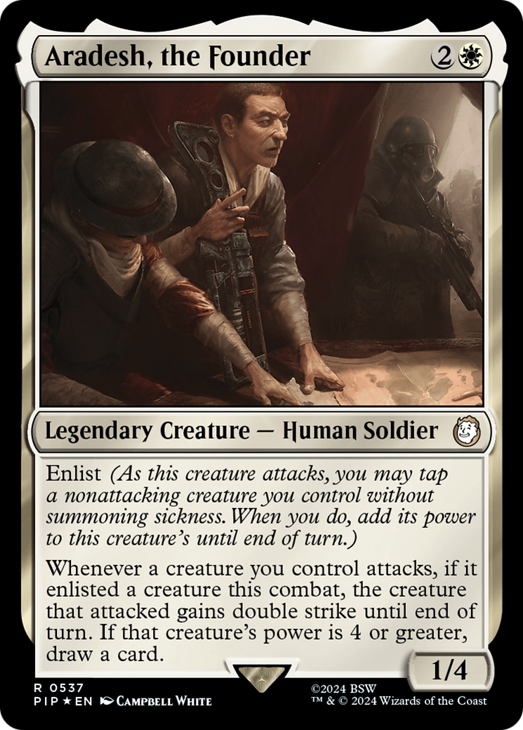 Aradesh, the Founder (Surge Foil) [Fallout] | Galactic Gamez