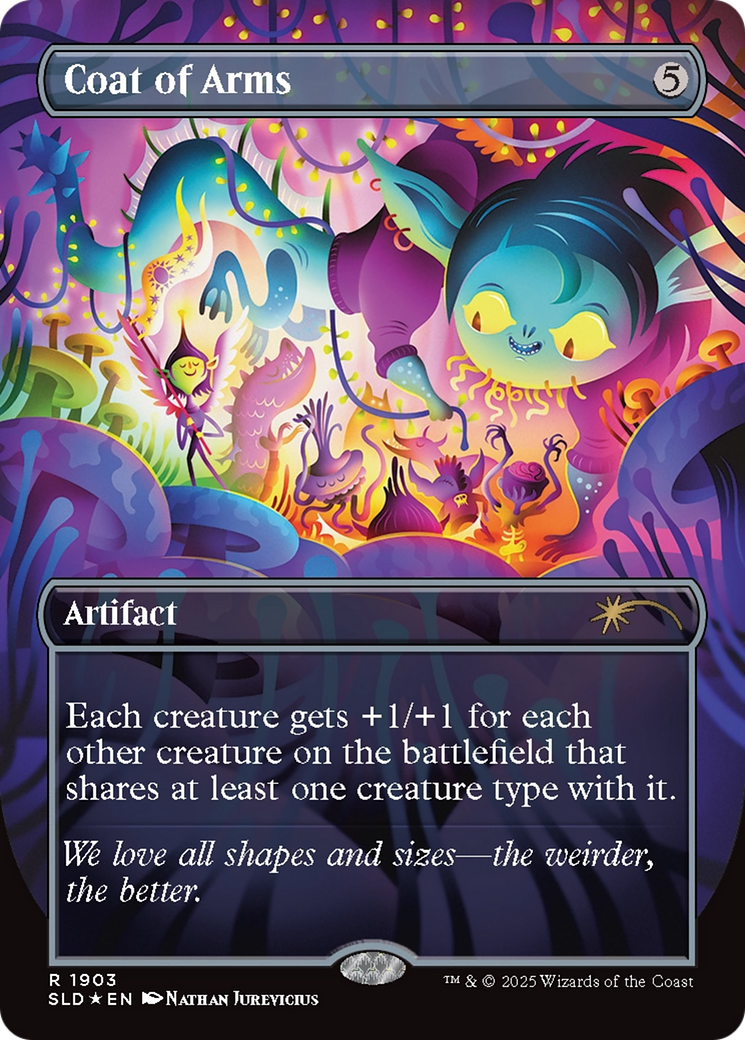 Coat of Arms (Double Rainbow Foil) [Secret Lair Drop Series] | Galactic Gamez