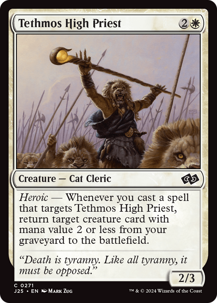 Tethmos High Priest [Foundations Jumpstart] | Galactic Gamez