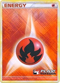 Fire Energy (2010 Play Pokemon Promo) [League & Championship Cards] | Galactic Gamez