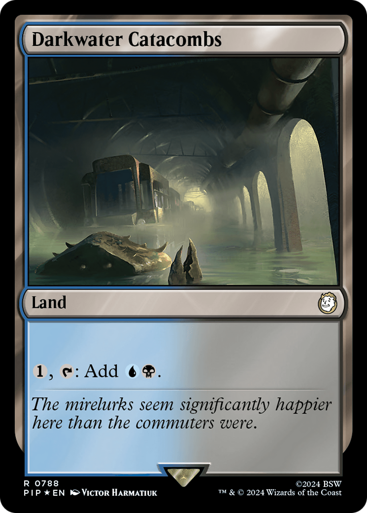 Darkwater Catacombs (Surge Foil) [Fallout] | Galactic Gamez