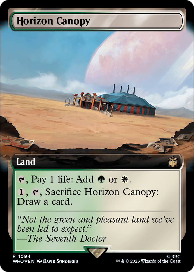 Horizon Canopy (Extended Art) (Surge Foil) [Doctor Who] | Galactic Gamez