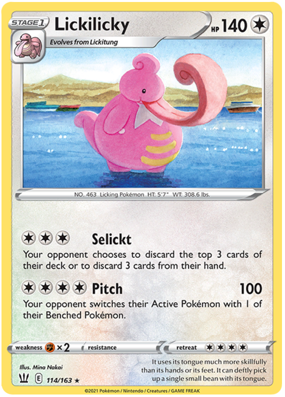 Lickilicky (114/163) [Sword & Shield: Battle Styles] | Galactic Gamez