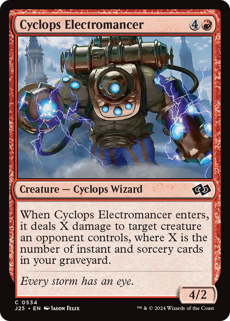 Cyclops Electromancer [Foundations Jumpstart] | Galactic Gamez