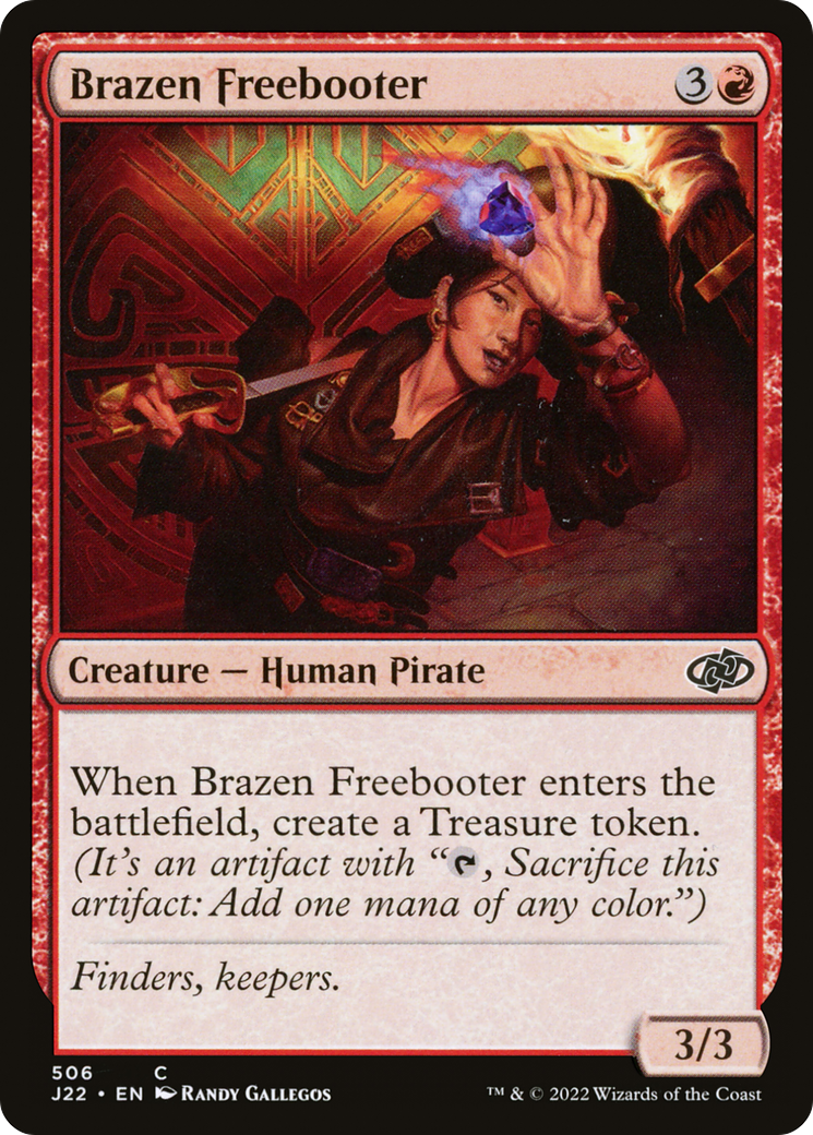 Brazen Freebooter [Jumpstart 2022] | Galactic Gamez