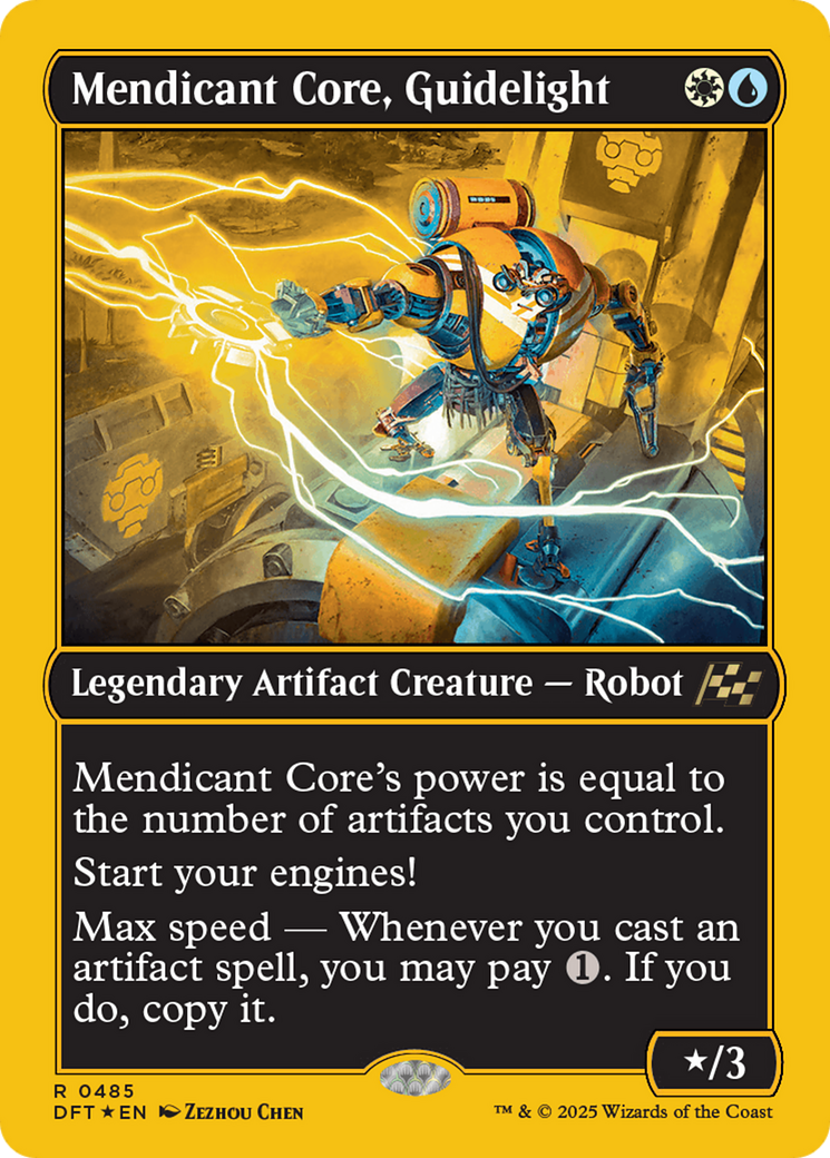 Mendicant Core, Guidelight (First-Place Foil) [Aetherdrift] | Galactic Gamez
