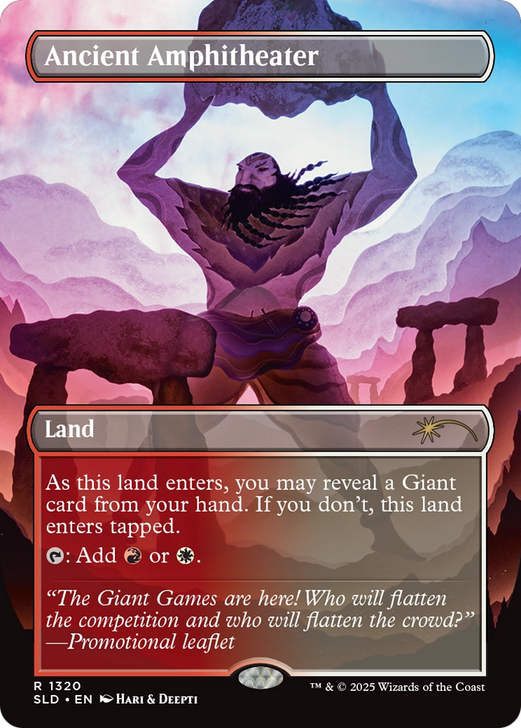 Ancient Amphitheater (Rainbow Foil) [Secret Lair Drop Series] | Galactic Gamez
