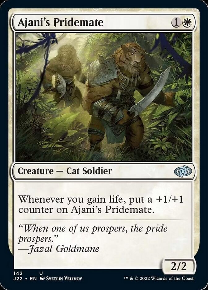 Ajani's Pridemate [Jumpstart 2022] | Galactic Gamez