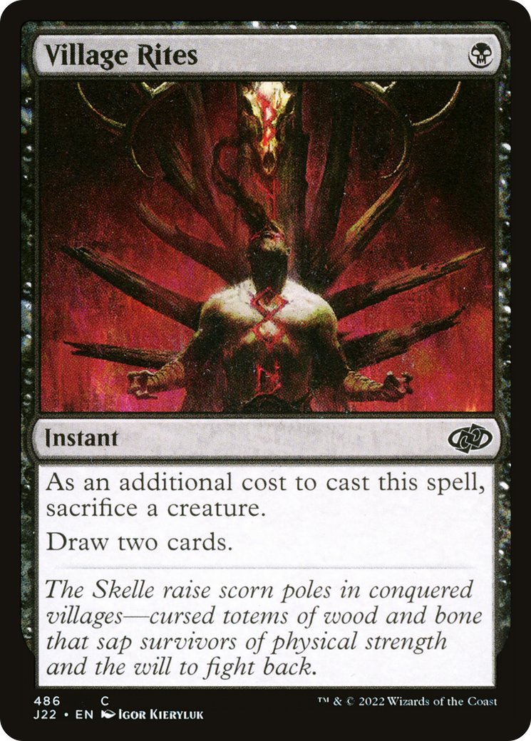 Village Rites [Jumpstart 2022] | Galactic Gamez