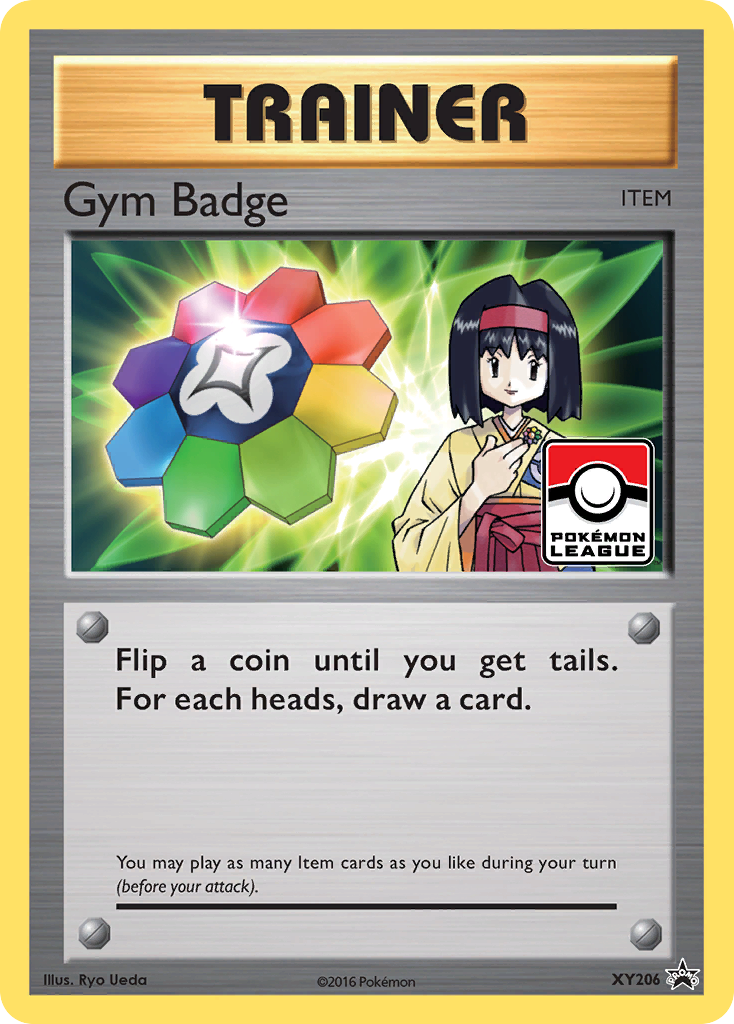 Gym Badge (XY206) (Erika) [XY: Black Star Promos] | Galactic Gamez