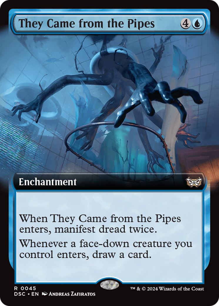 They Came from the Pipes (Extended Art) [Duskmourn: House of Horror Commander] | Galactic Gamez