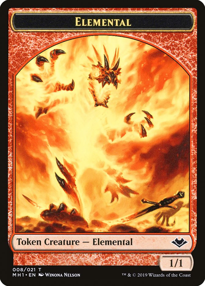 Elemental Token (008/021) [Modern Horizons Tokens] | Galactic Gamez