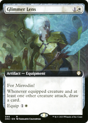 Glimmer Lens (Extended Art) [Phyrexia: All Will Be One Commander] | Galactic Gamez