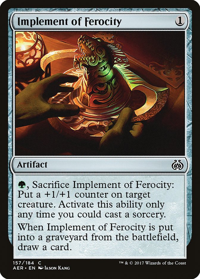 Implement of Ferocity [Aether Revolt] | Galactic Gamez