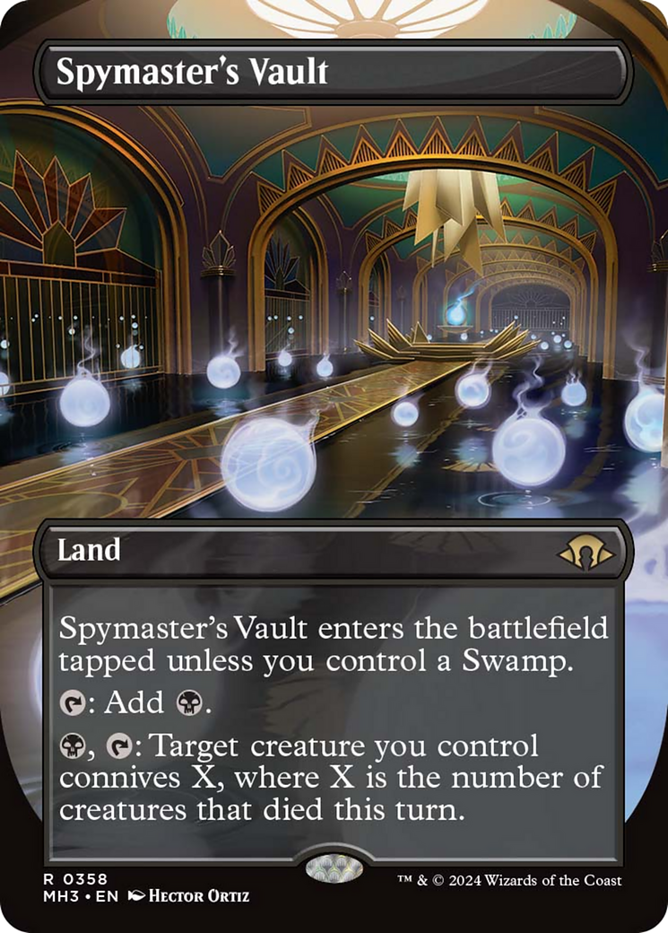 Spymaster's Vault (Borderless) [Modern Horizons 3] | Galactic Gamez