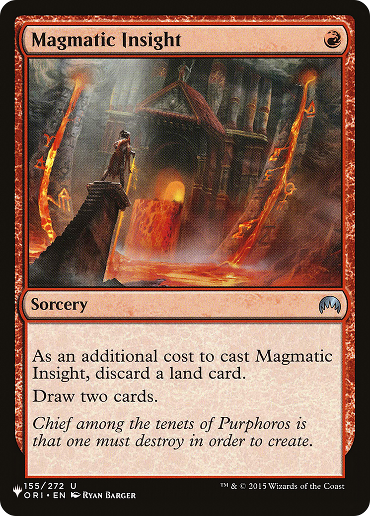 Magmatic Insight [The List] | Galactic Gamez