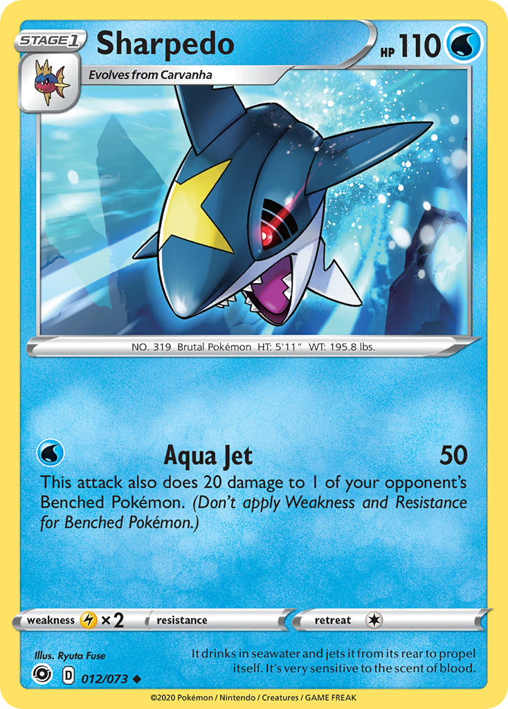 Sharpedo (012/073) [Sword & Shield: Champion's Path] | Galactic Gamez