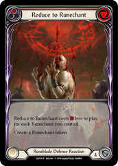 Reduce to Runechant (Red) [LGS015-P] (Promo)  1st Edition Normal | Galactic Gamez