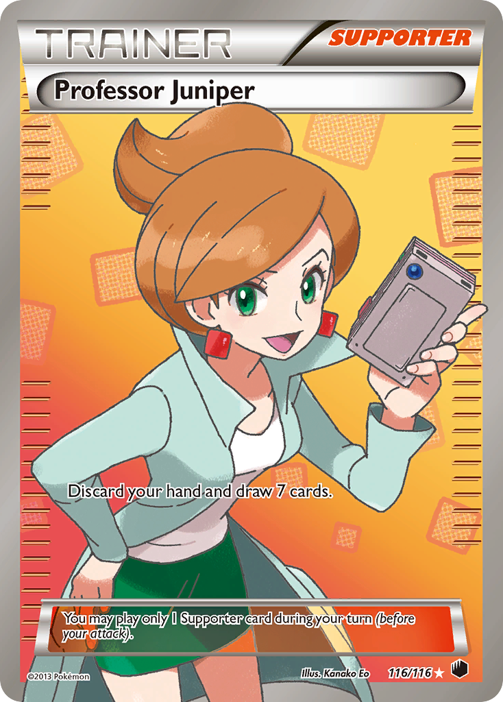 Professor Juniper (116/116) [Black & White: Plasma Freeze] | Galactic Gamez