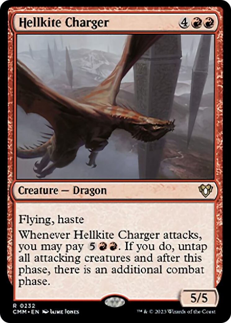 Hellkite Charger [Commander Masters] | Galactic Gamez