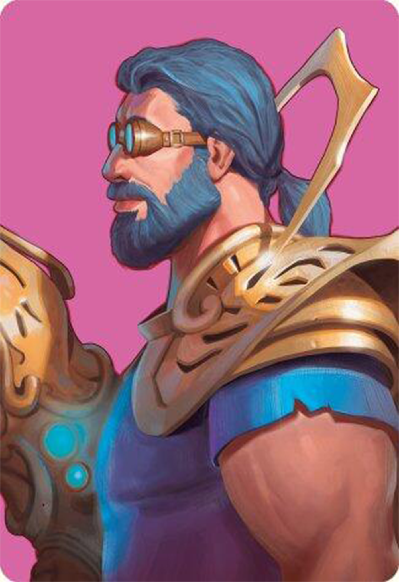 Satya, Aetherflux Genius Art Card [Modern Horizons 3 Art Series] | Galactic Gamez