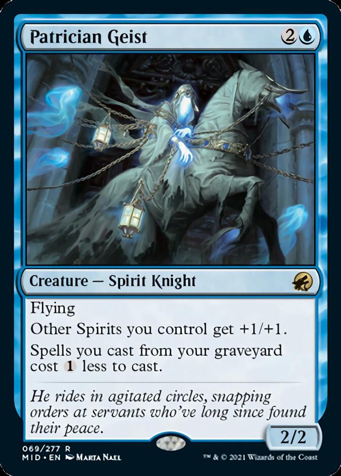 Patrician Geist [Innistrad: Midnight Hunt] | Galactic Gamez